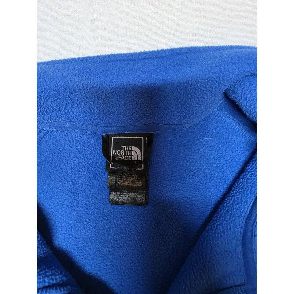 the north face jacket men Size Xxl Blue Fleece Jacket Blue